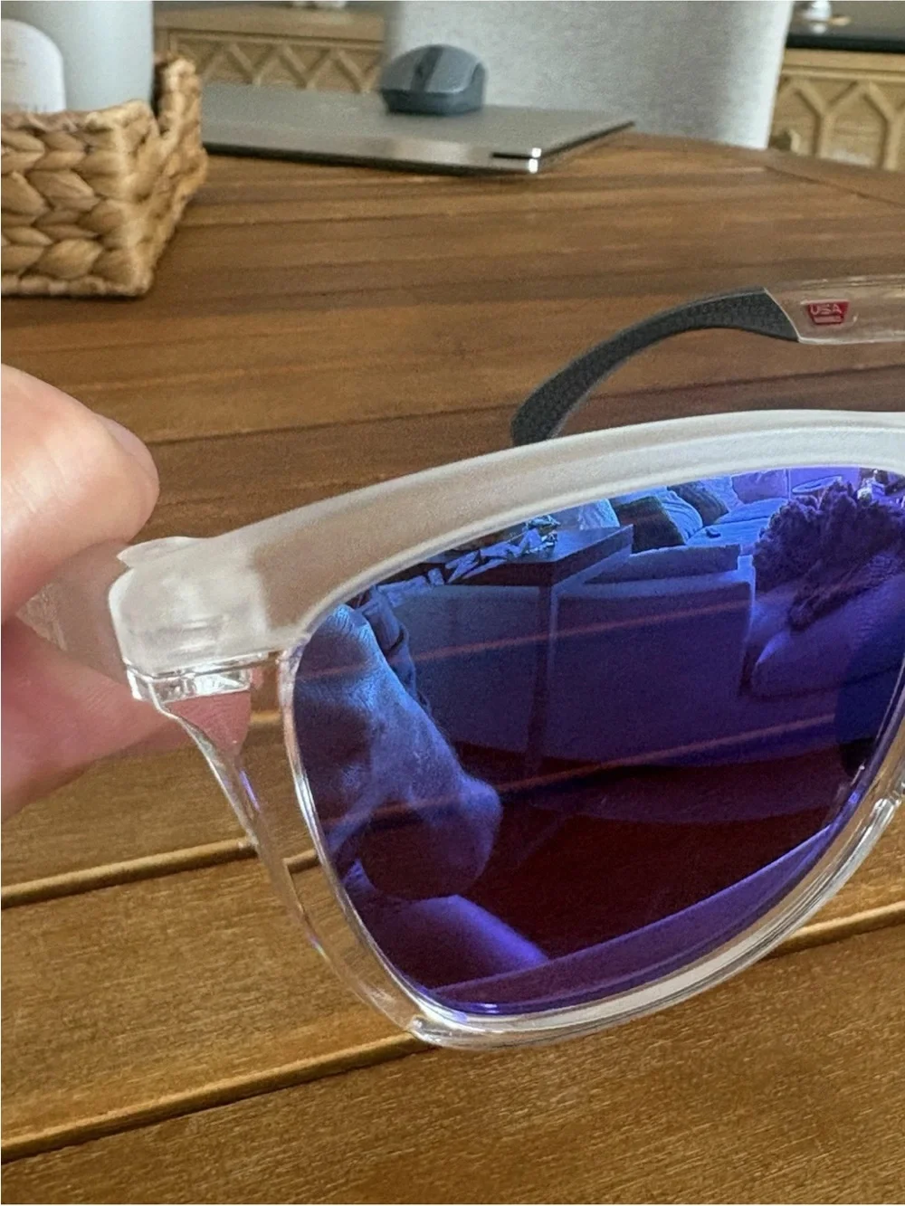 Oakley Frogskin Range Sapphire Prizm
